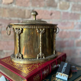 Brass English Biscuit Jar
