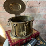 Brass English Biscuit Jar