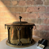 Brass English Biscuit Jar
