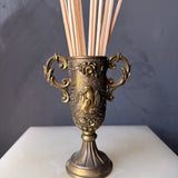 Brass Mother Bird Match Holder