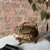 Brass Rose Casket