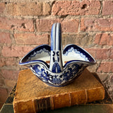 Blue & White Basket