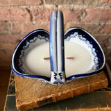Blue & White Basket